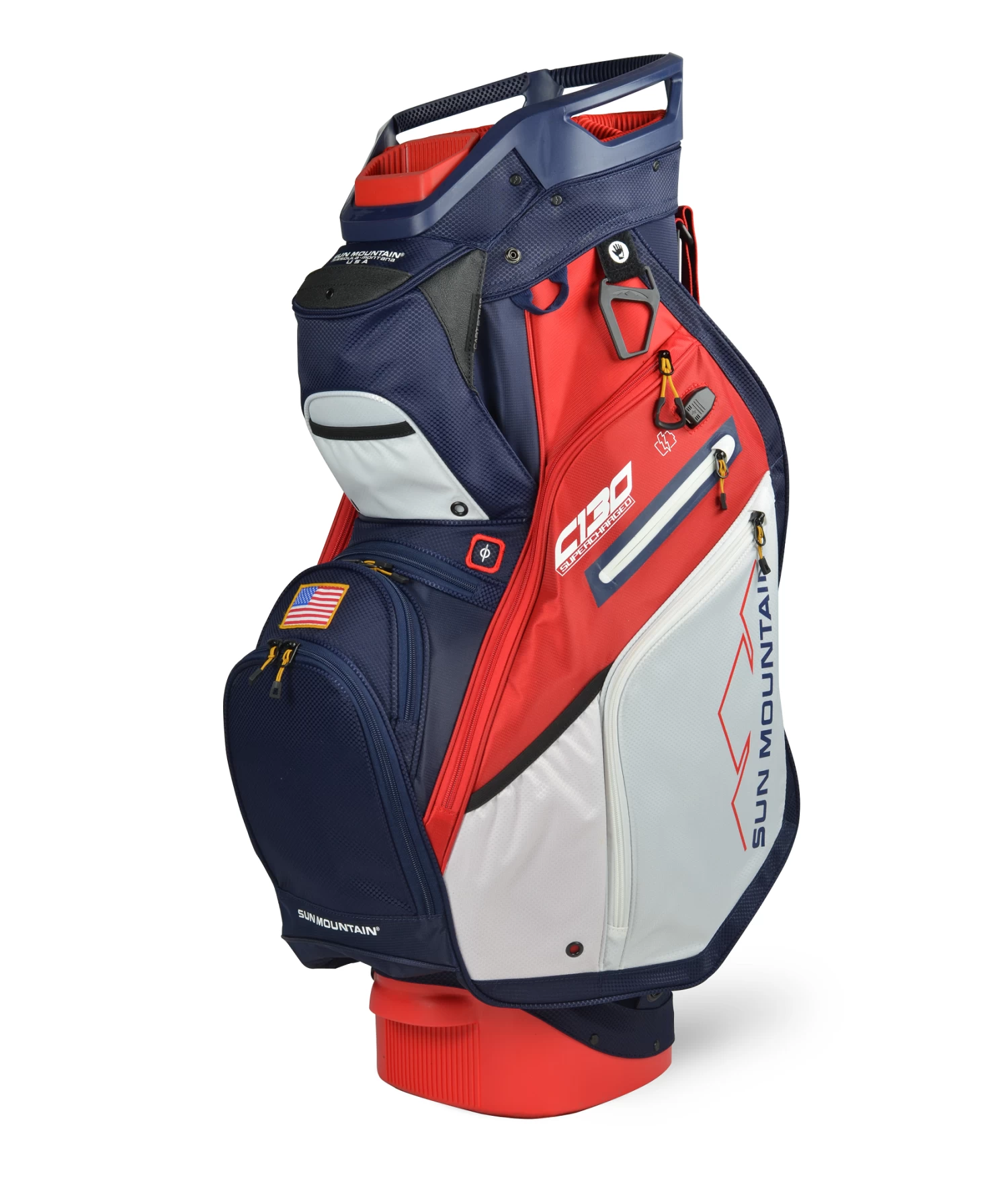Sun Mountain Golf 2021 C-130 Supercharged Cart Bag - Image 4