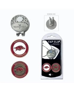 Team Golf Hat Clips With Ball Markers - NCAA Collegiate