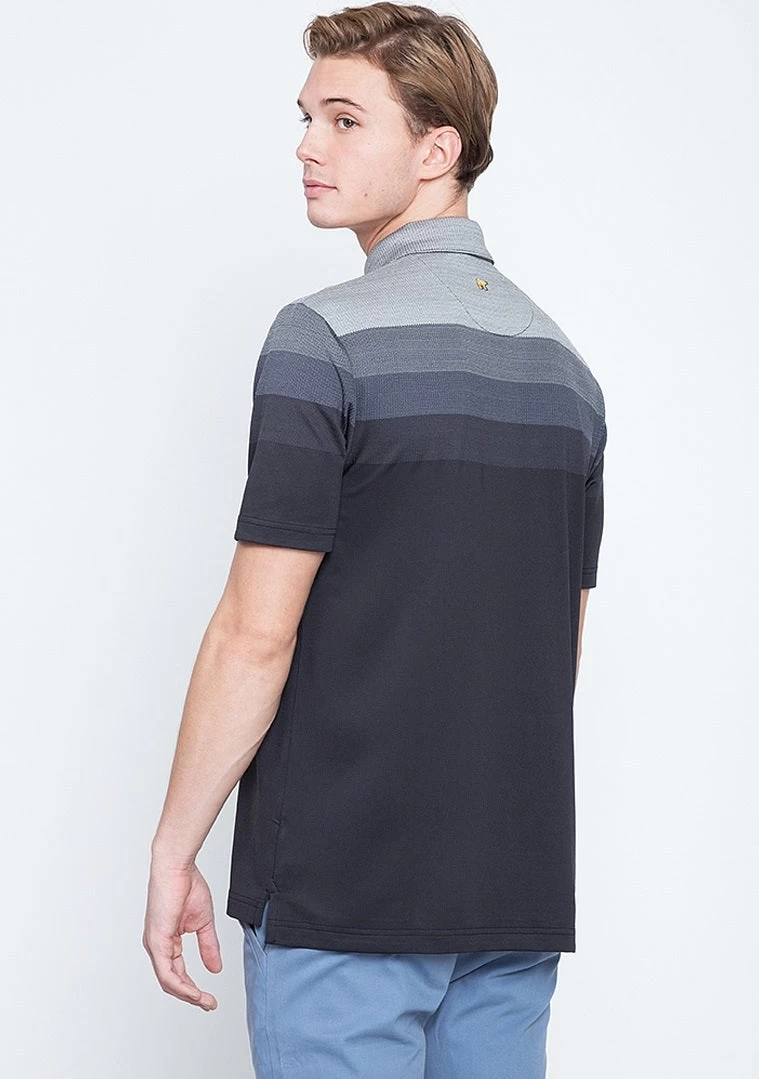 Callaway Jack Nicklaus Black Label By Perry Ellis Engineered Jacquard Polo Shirts - Image 4