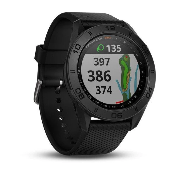 Garmin Approach S60 Black Touchscreen GPS Enabled Golf Watch - Image 5