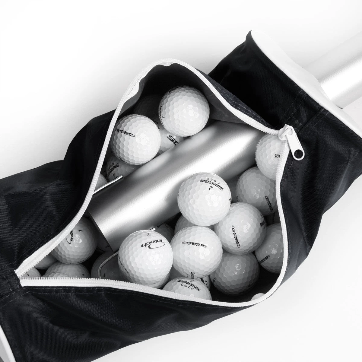 Intech Golf Ball Shag Bag With Aluminum Handle And Frame - Image 7