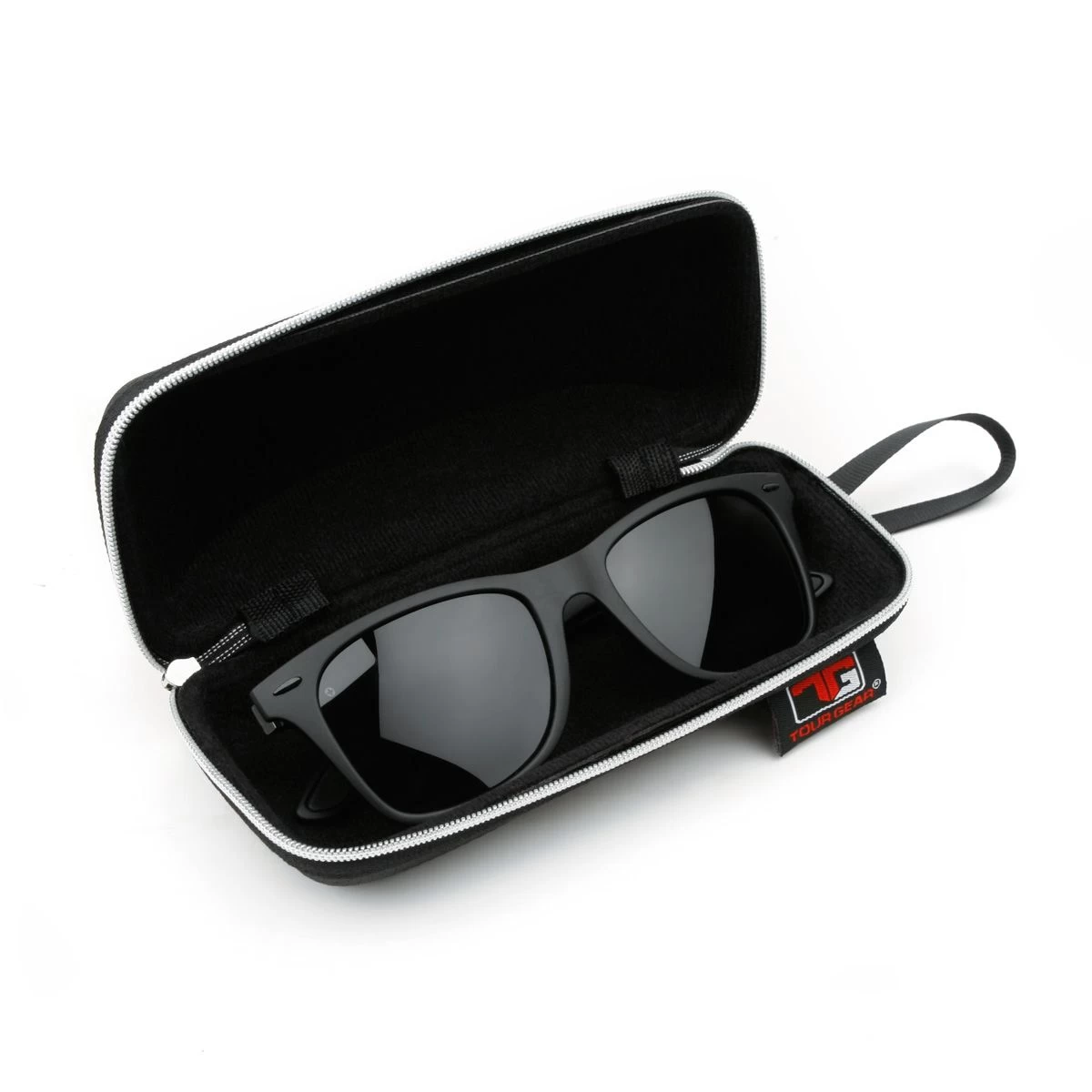 Tour Gear Polarized Sunglasses - Matte Black - Image 5
