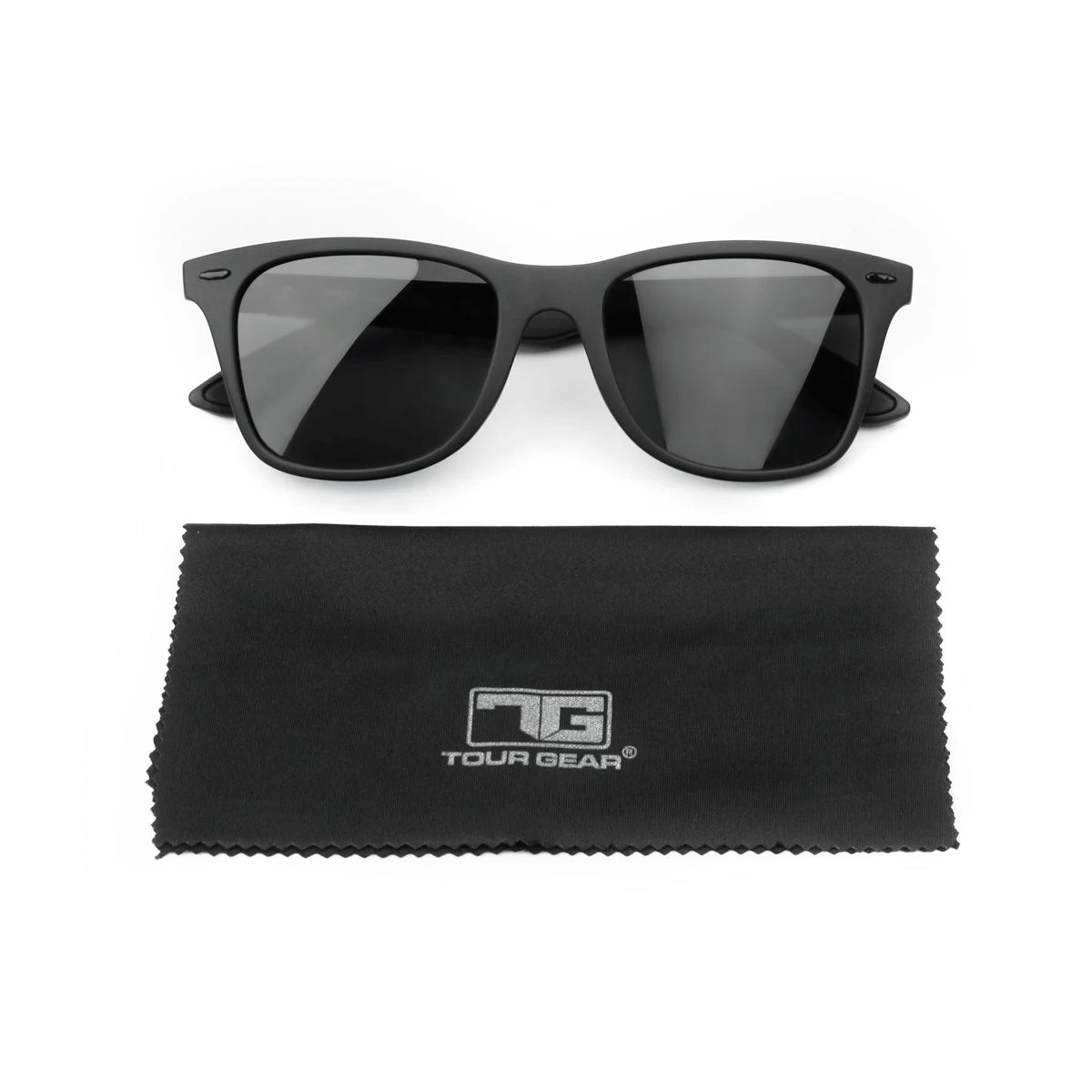 Tour Gear Polarized Sunglasses - Matte Black - Image 4